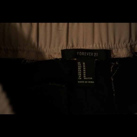 Forever 21 black and blush pink joggers - Picture 5 of 5